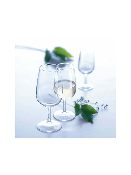 Arcoroc Viticole Set Gläser für Rotwein aus Glas Mit Stiel 215ml 6Stück