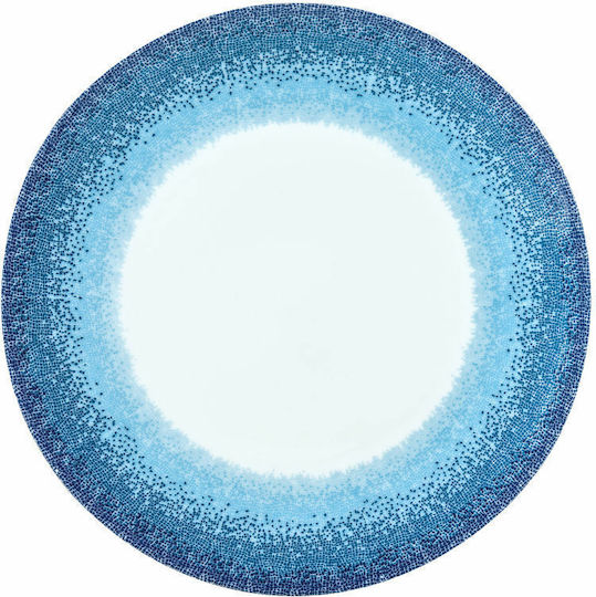 Ιωνία Apeiron Πιατέλα Σερβιρίσματος Κεραμική Blue με Διάμετρο 30εκ.
