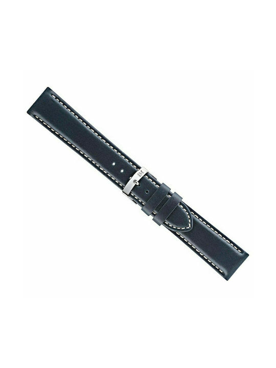 Morellato Rodius Leather Strap Blue 22mm