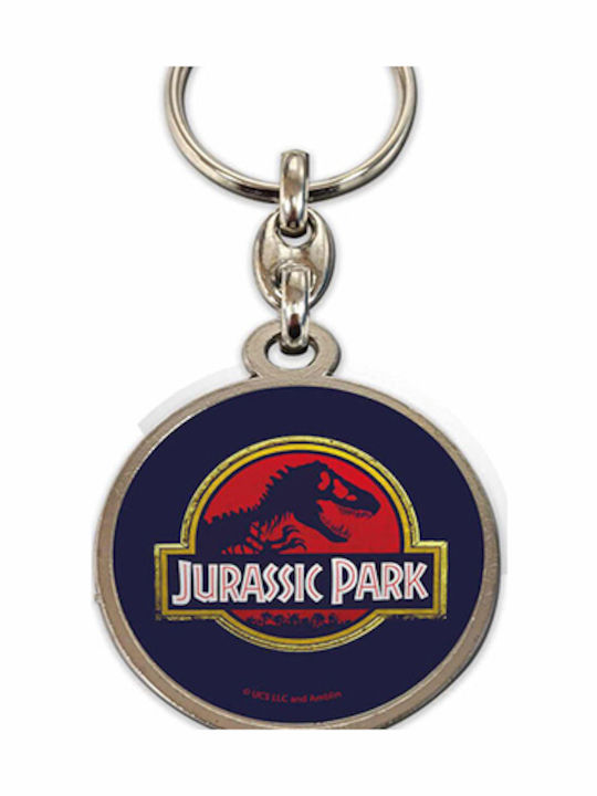 Sd Toys Μπρελόκ Jurassic Park Movie Logo Μεταλλικό