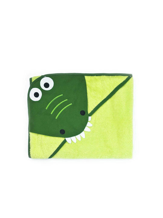 Sensillo Baby Bath Towel Hooded 100x100cm