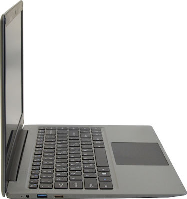 Quest Slimbook Plus V 14" IPS FHD (Celeron Dual Core-N3350/4GB/64GB Stocare flash/W10 Pro) (Tastatură GR)
