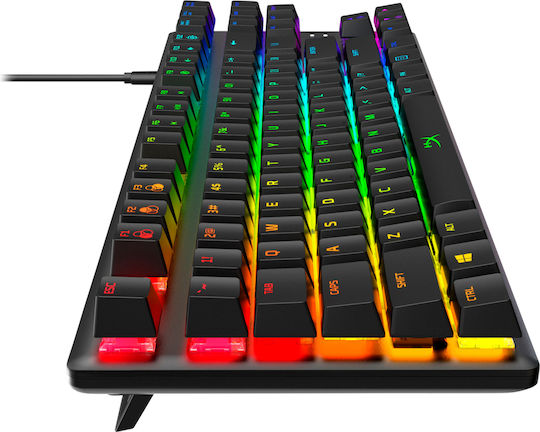 HyperX Alloy Origins Core Gaming Mechanical Keyboard Tenkeyless with HyperX Red Switches and RGB Lighting English US