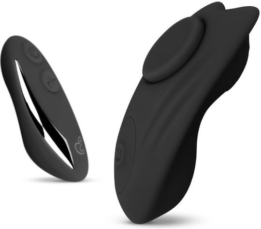 Easytoys Buzzy Butterfly Remote Clitoral Stimulator Клитор Вибратор с Дистанционно Управление Черно