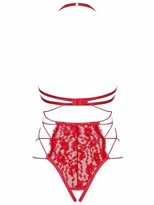 Obsessive Rediosa Sexy Bodysuit Red