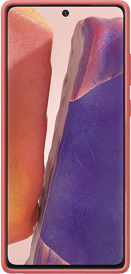 Samsung Back Cover Υφασμάτινο Κόκκινο (Galaxy Note 20)
