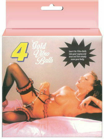 Seven Creations Duotone Vibro Balls Vaginalbälle Goldene