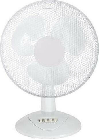 Eurolamp Ferrara Настолен Вентилатор 40W Диаметър На Вентилатора 30см Бял