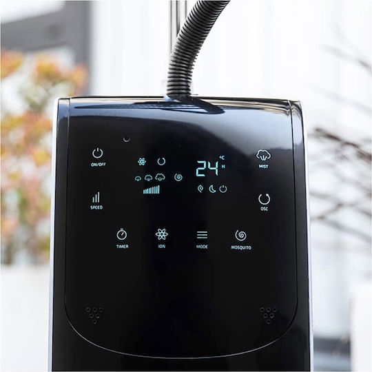 Cecotec Forcesilence 790 Freshessence Ionic Ανεμιστήρας Υδρονέφωσης 90W Διαμέτρου 40cm Μαύρος