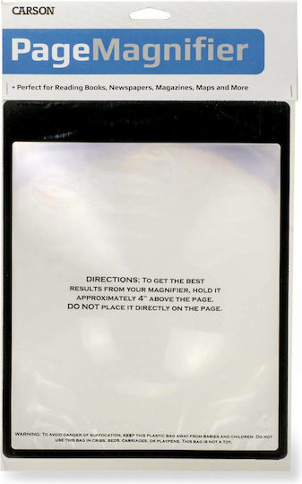 Carson MagniSheet Magnifying Lense Black 1pcs