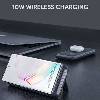 Aukey PB-WL03 Power Bank 20000mAh 18W with USB-A Port and USB-C Port Power Delivery / Quick Charge 3.0 Black