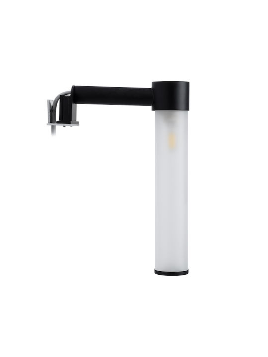 GloboStar Elsa Modern Lamp Bathroom with Socket G9 Black 13.5x20cm