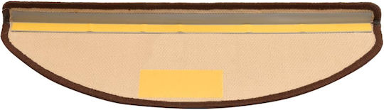 vidaXL Πατάκια Σκάλας Καφέ 65x25cm 149837 10τμχ
