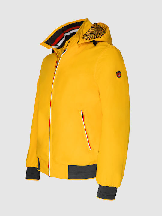 Wellensteyn Jacket in the series College 825 - COLL YWH Yellow/White