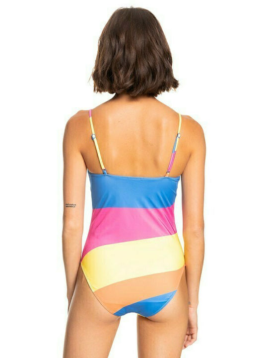 Roxy One-Piece Swimsuit with Open Back