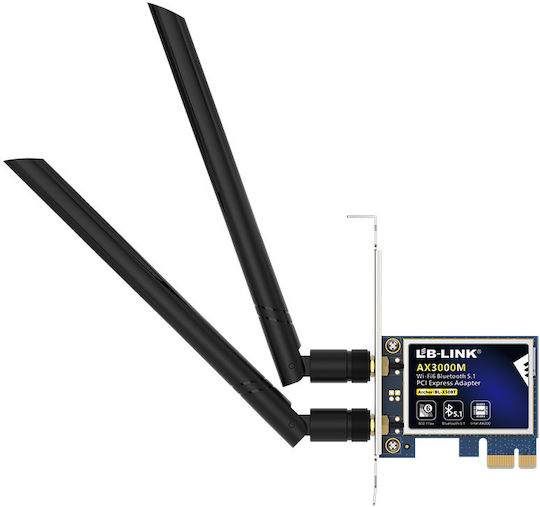 LB-Link Безжична мрежова карта Wi-Fi 5 - Wi-Fi 5 (2400Mbps) PCI-e