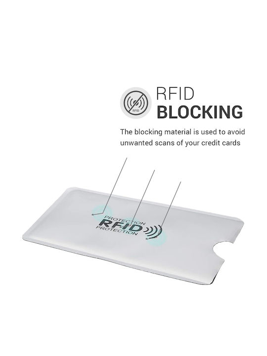 KWmobile Αντικλεπτική Θηκη Καρτών RFID 5τμχ