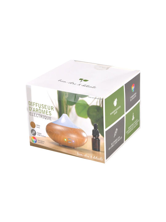 Led Συσκευή Αρωματοθεραπείας Καφέ 210ml 6SEN036