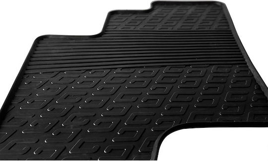 Gledring Front Mats 2pcs for Ford Tourneo Custom 2018 Black