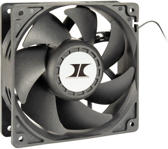 Inter-Tech 88887368 Case Fan 120mm (4000rpm) Χωρίς Led Φωτισμό και Σύνδεση 4-Pin Molex 3τμχ