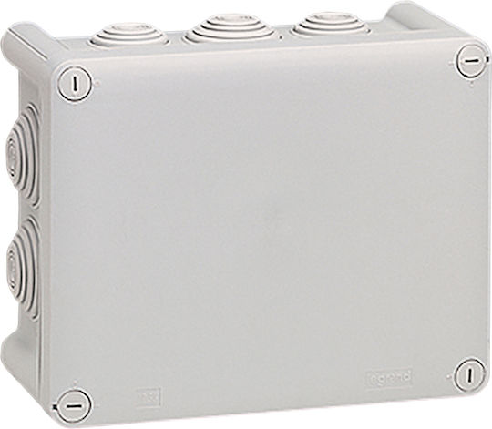 Legrand Plexo Surface Mounted Electrical Box Branching IP55 220x170x86mm in Gray Color