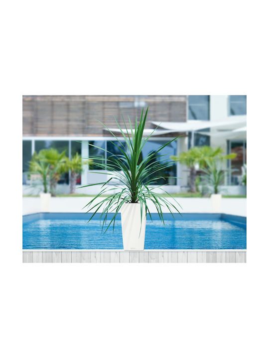 Lechuza Cubico Self-watering Pot Plastic 30x30x56cm.