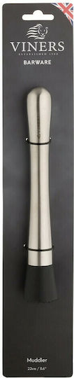 Viners Bar Muddler Metallic 36.5cm