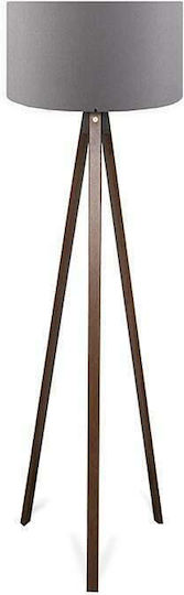 Pakketo PWL-1059 Lampa de podea Î140xL38cm. cu Soclu pentru Bec E27 Gri