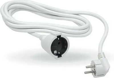 Extension Cable Cord 5m White