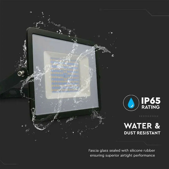 V-TAC Wasserdicht LED Flutlicht 100W Kaltweiß 6500K IP65