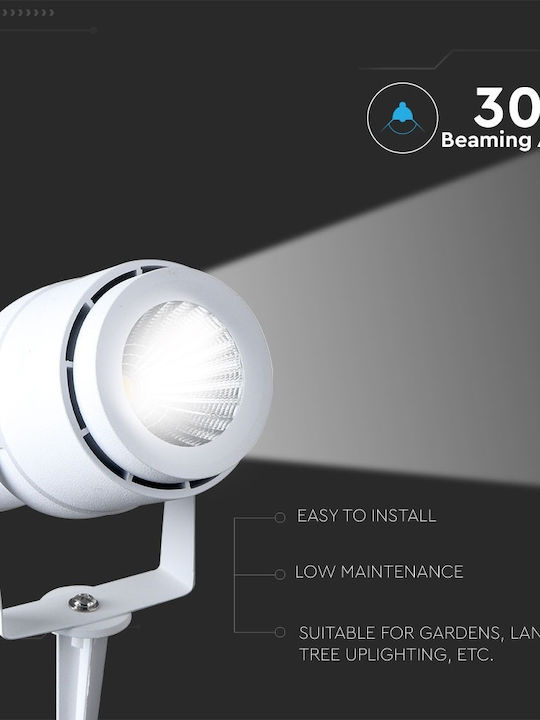 V-TAC Στεγανό Φωτιστικό Led Καρφωτό 7549