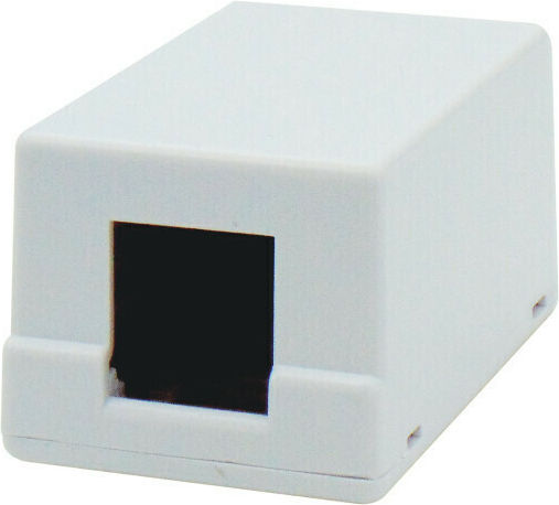 Lancom Μονή Εξωτερική Πρίζα Δικτύου RJ45 σε Λευκό Χρώμα 01.075.0093
