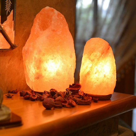 Beper Dekorative Lampe Himalaya-Salz Orange