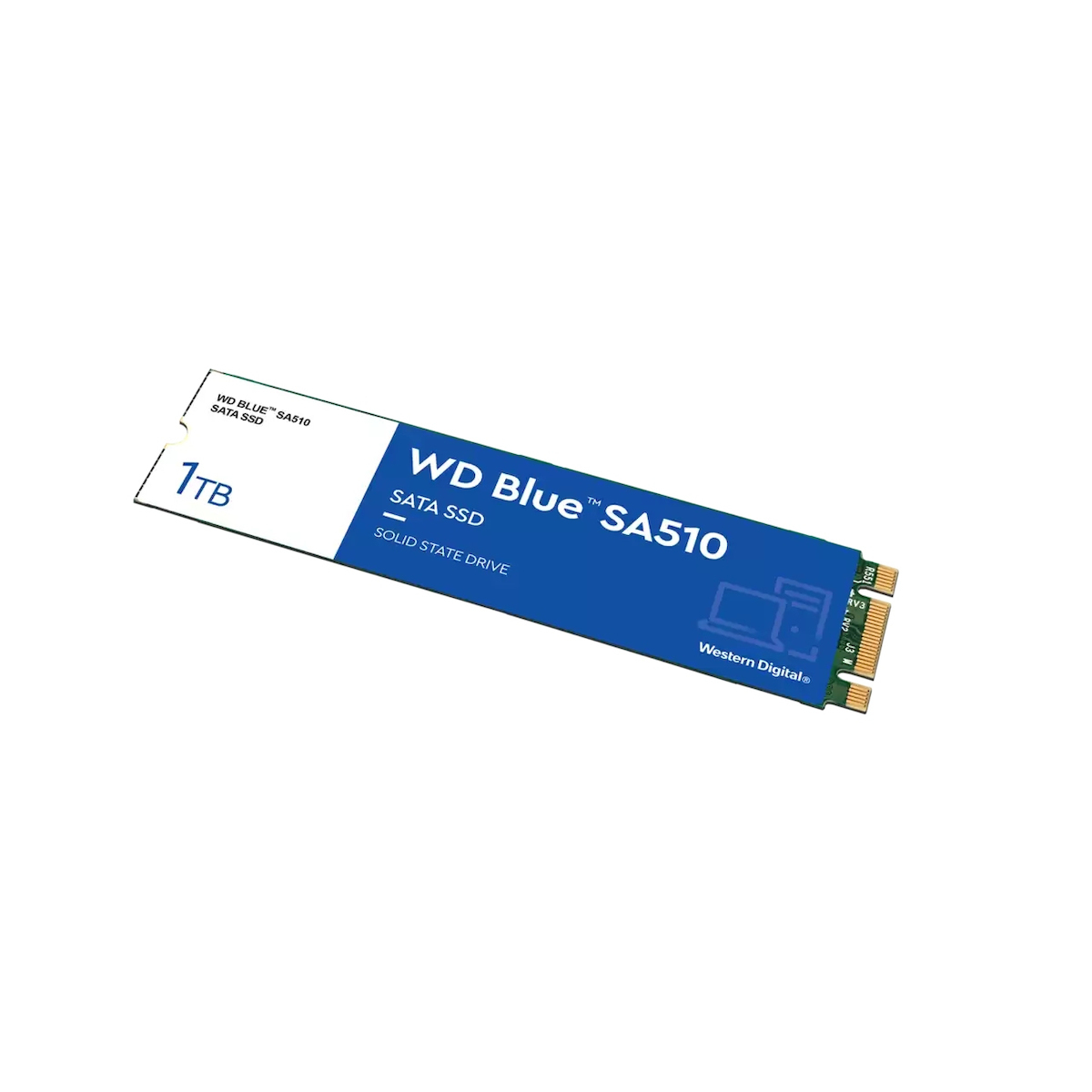 Western Digital Blue SA510 SSD 1TB M.2 NVMe SATA III WDS100T3B0B