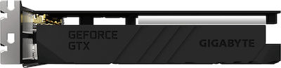 Gigabyte GeForce GTX 1650 4GB GDDR6 D6 OC Niedrigprofil Grafikkarte