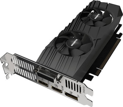 Gigabyte GeForce GTX 1650 4GB GDDR6 D6 OC Niedrigprofil Grafikkarte