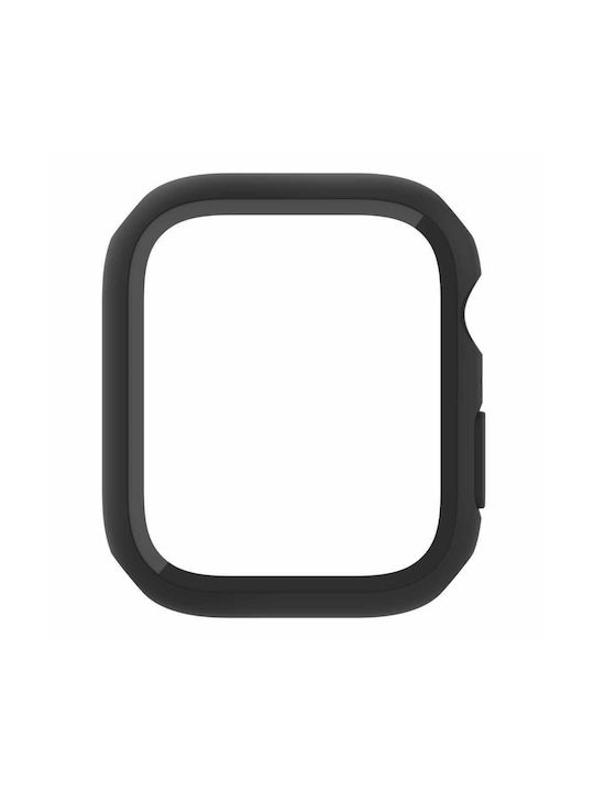 Belkin ScreenForce TemperedCurve Plastic Case with Glass in Black color for Apple Watch 45mm