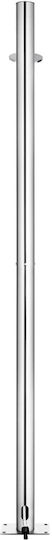 vidaXL Pool Shower with Width 12cm Silver