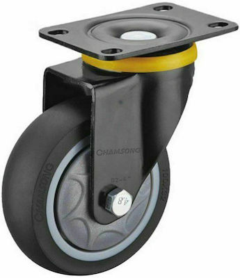 07344 Wheel with Brake 125mm