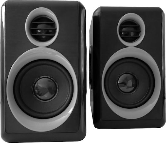 Powertech PT-972 2.0 Speakers 6W Black