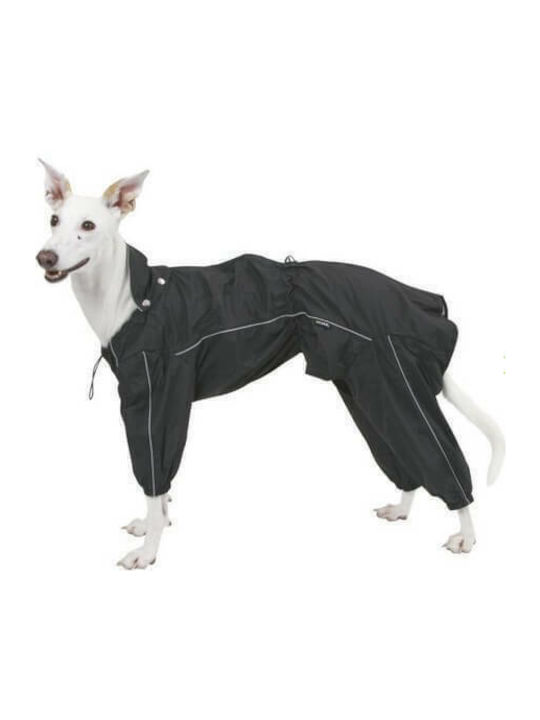 Kerbl Manchester Hundemantel Wasserdicht Schwarz mit Rückenlänge 70 cm.