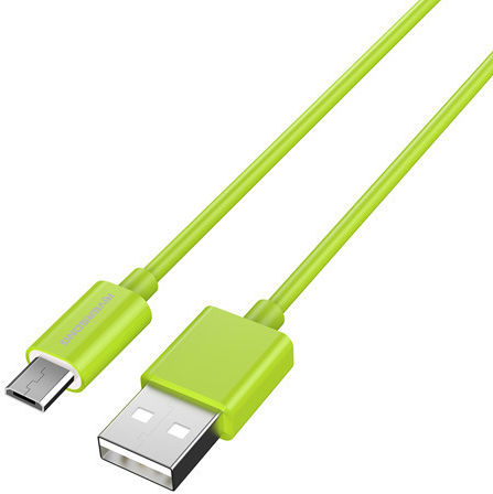 Riversong Lotus 08 1.2m Regular USB 2.0 to micro USB Cable Green (13019392)