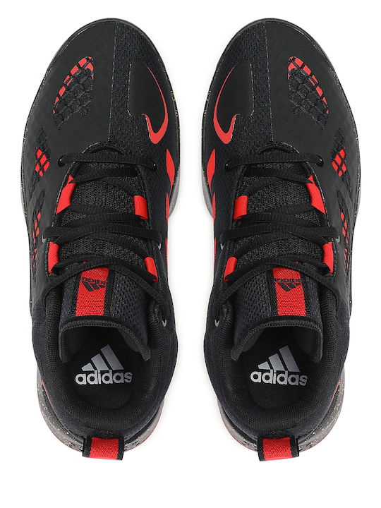 Pro N3xt 2021 Ψηλά Μπασκετικά Παπούτσια Core Black / Vivid Red