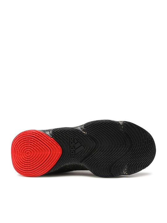 Pro N3xt 2021 Ψηλά Μπασκετικά Παπούτσια Core Black / Vivid Red
