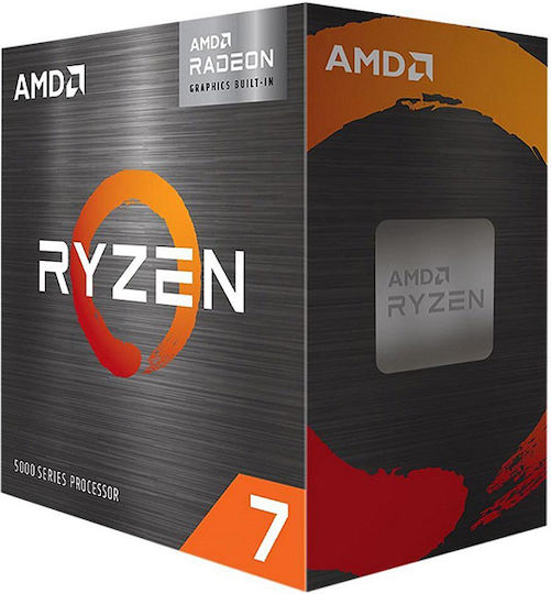AMD Ryzen 7 5700G 3.8GHz Επεξεργαστής 8 Πυρήνων για Socket AM4 σε Κουτί με Ψύκτρα