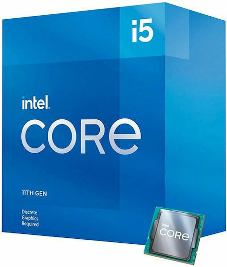 Intel Core i5-11600KF 3.9GHz Επεξεργαστής 6 Πυρήνων για Socket 1200 σε Κουτί