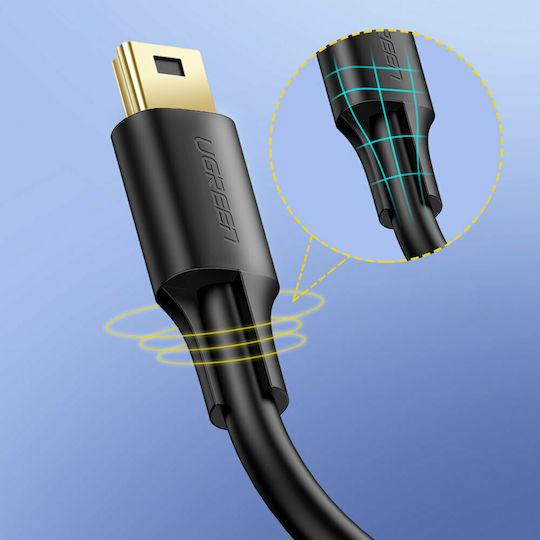 Ugreen 0.5m USB 2.0 Cable A-Male to mini B-Male (10354)
