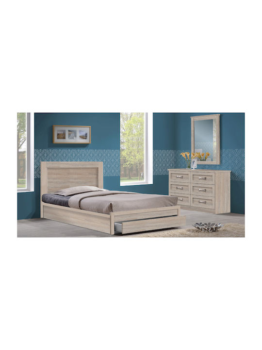 Comoda pentru Dormitor LIFE cu 6 sertare 120x40x76buc