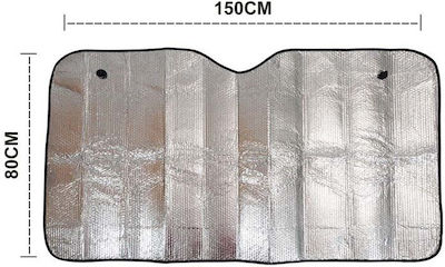 Auto Gs Parasolar Parbriz Auto Interior Argintiu vopsit 150x80cm