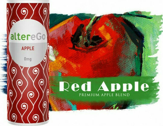 Alter eGo Έτοιμο Υγρό Αναπλήρωσης Red Apple Red Apple 6mg 10ml